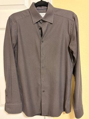 Eton King Twill Button Down